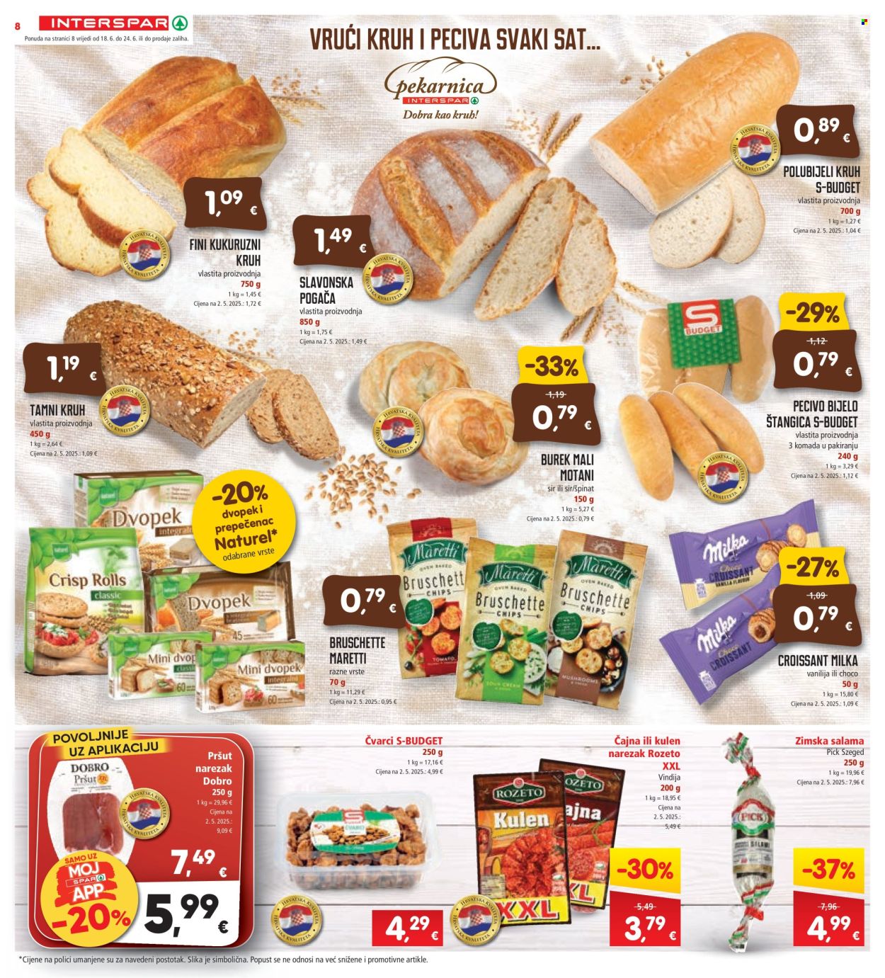 INTERSPAR katalog - 18.06.2025. - 24.06.2025. Stranica 8