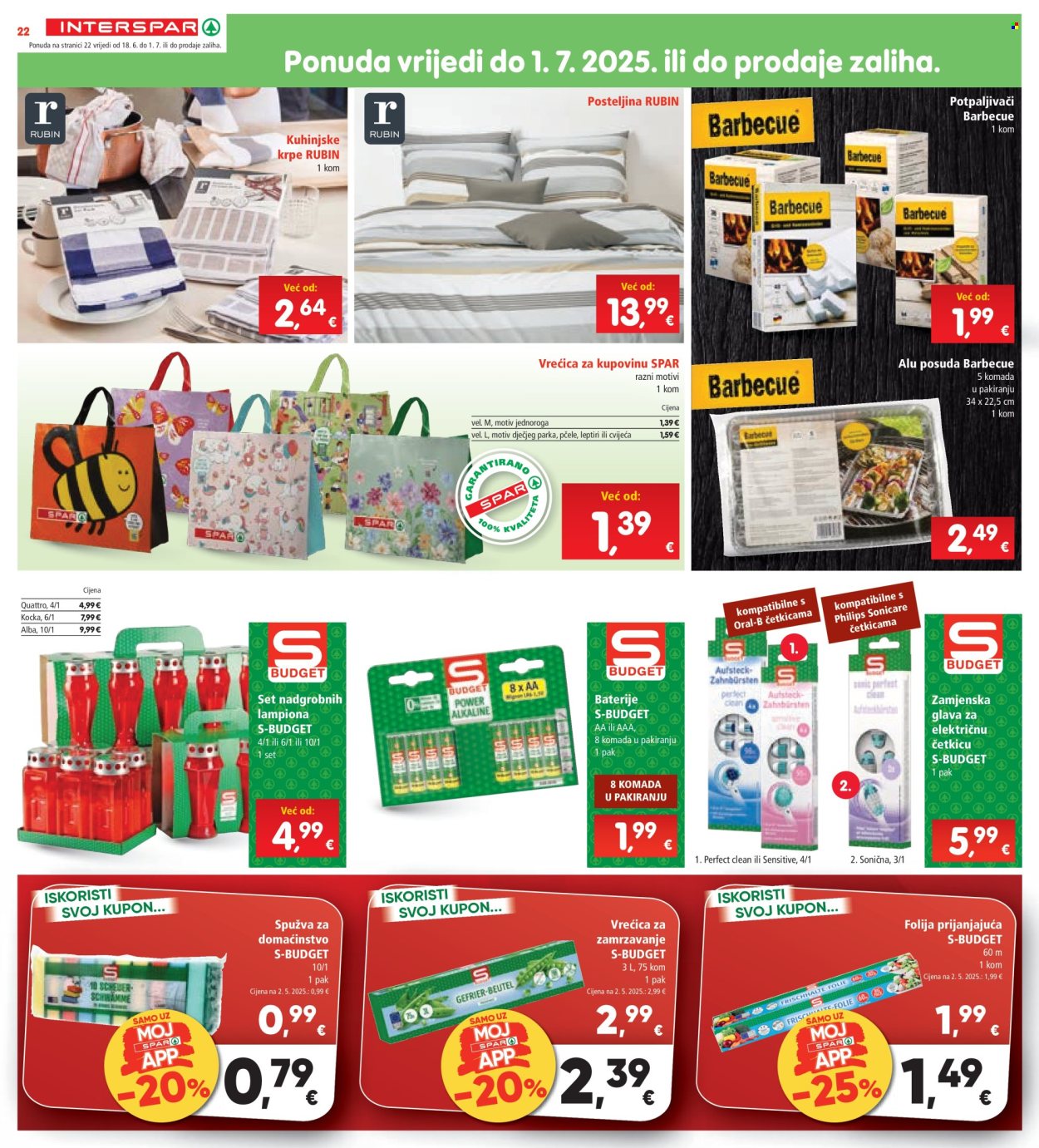 INTERSPAR katalog - 18.06.2025. - 24.06.2025. Stranica 22