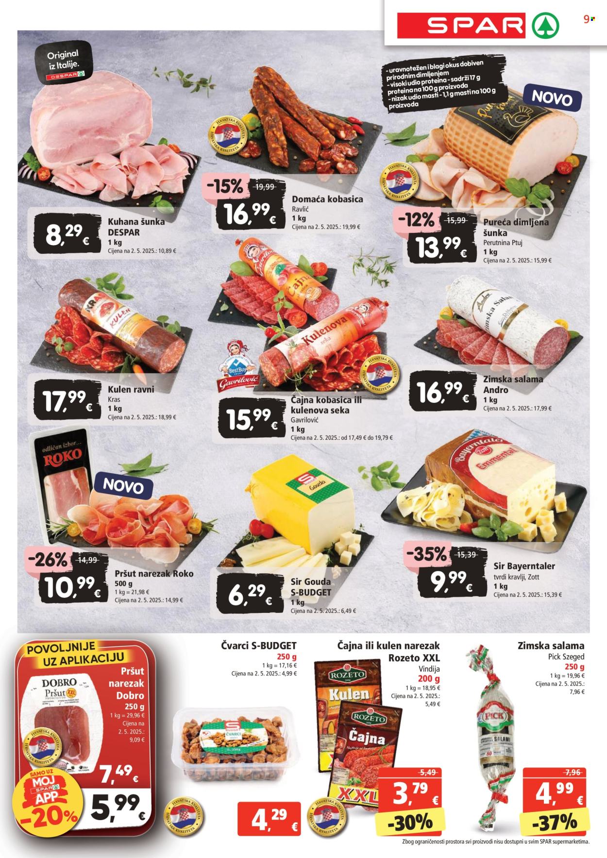 SPAR katalog - 18.06.2025. - 24.06.2025. Stranica 9
