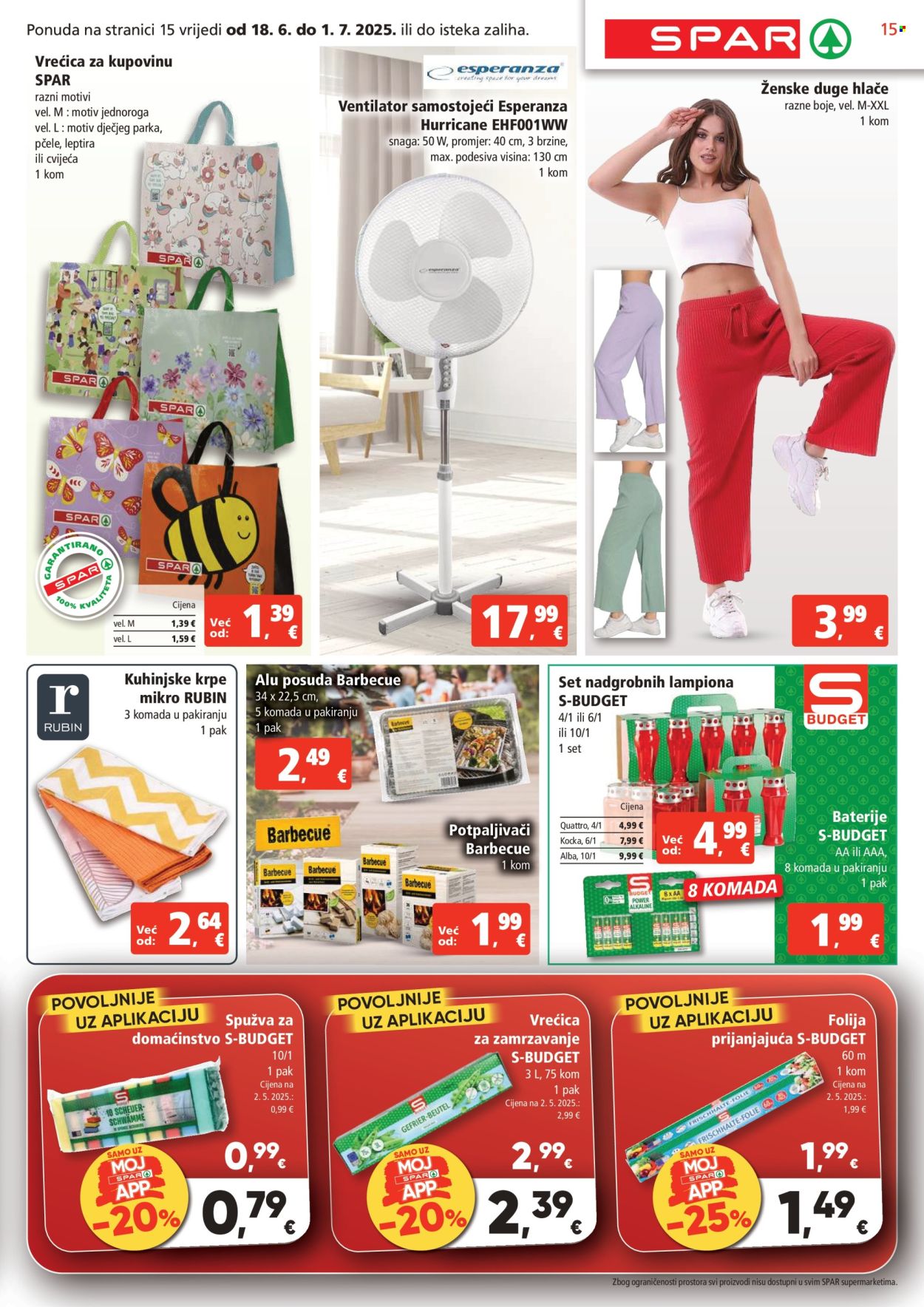 SPAR katalog - 18.06.2025. - 24.06.2025. Stranica 15