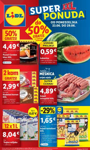 Lidl katalog - 23.06.2025. - 29.06.2025.
