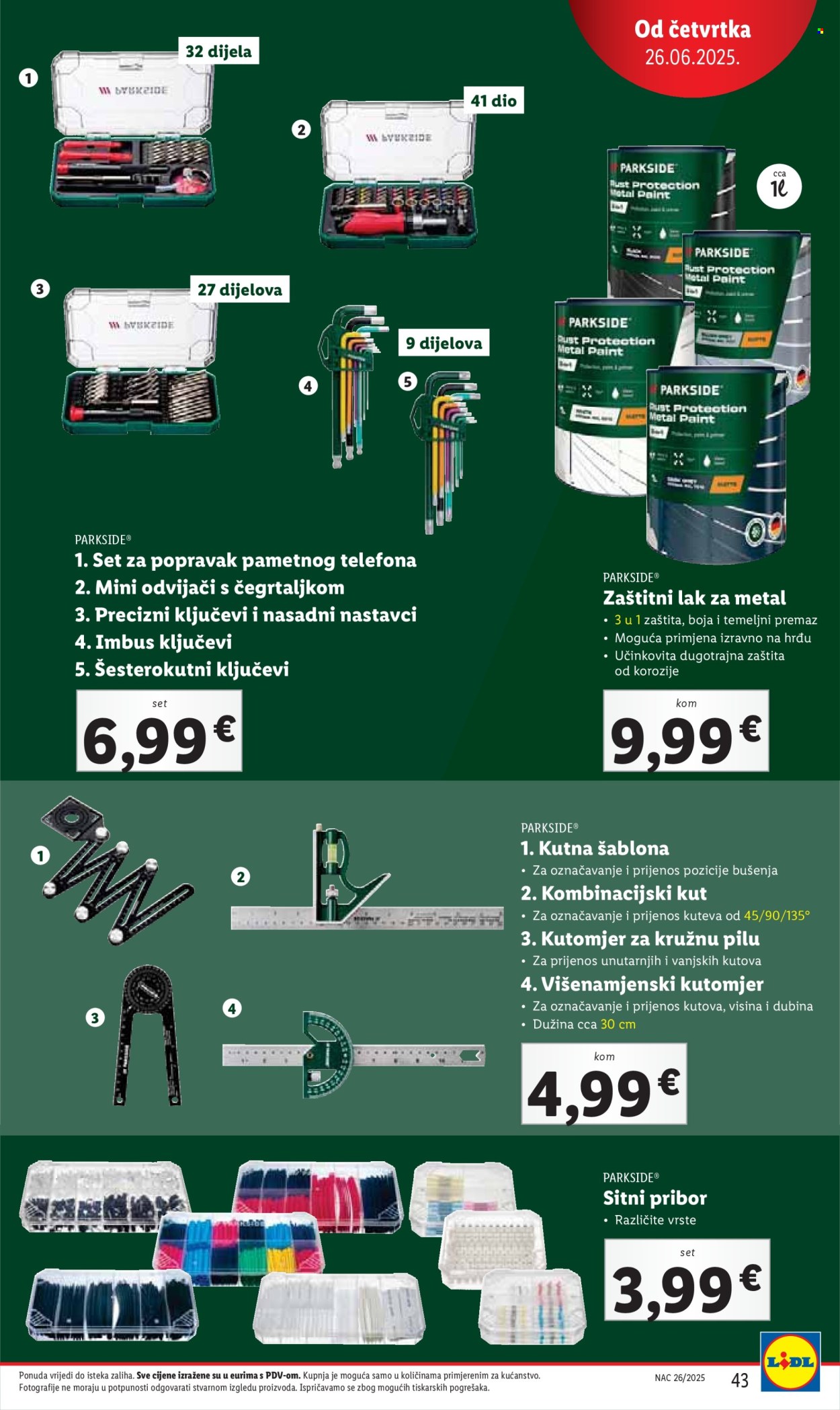Lidl katalog - 23.06.2025. - 29.06.2025. Stranica 43