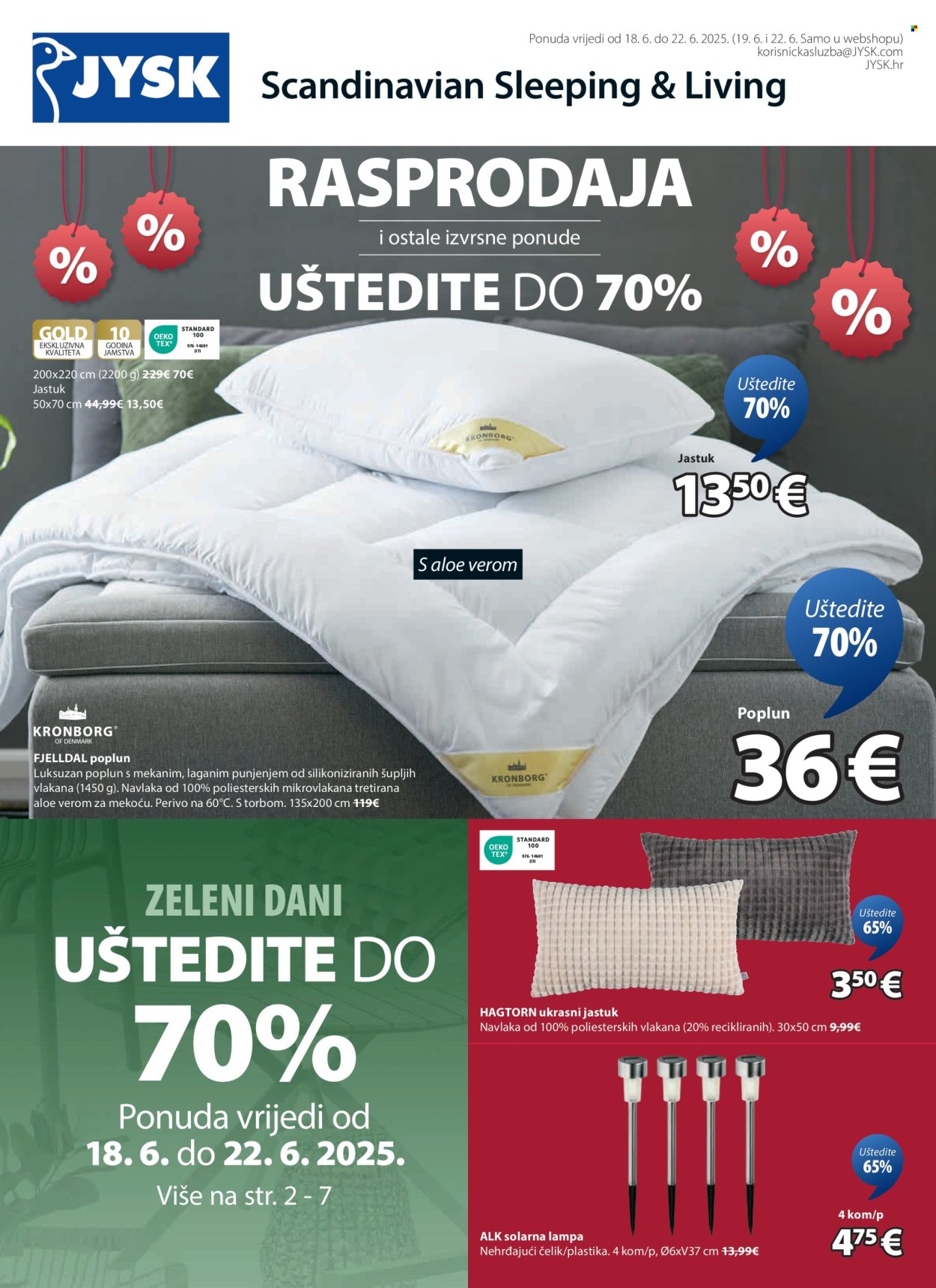 JYSK katalog - 18.06.2025. - 22.06.2025. Stranica 2