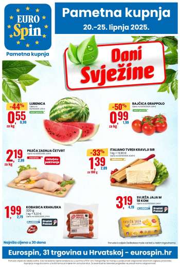 Eurospin katalog - 20.06.2025. - 25.06.2025.