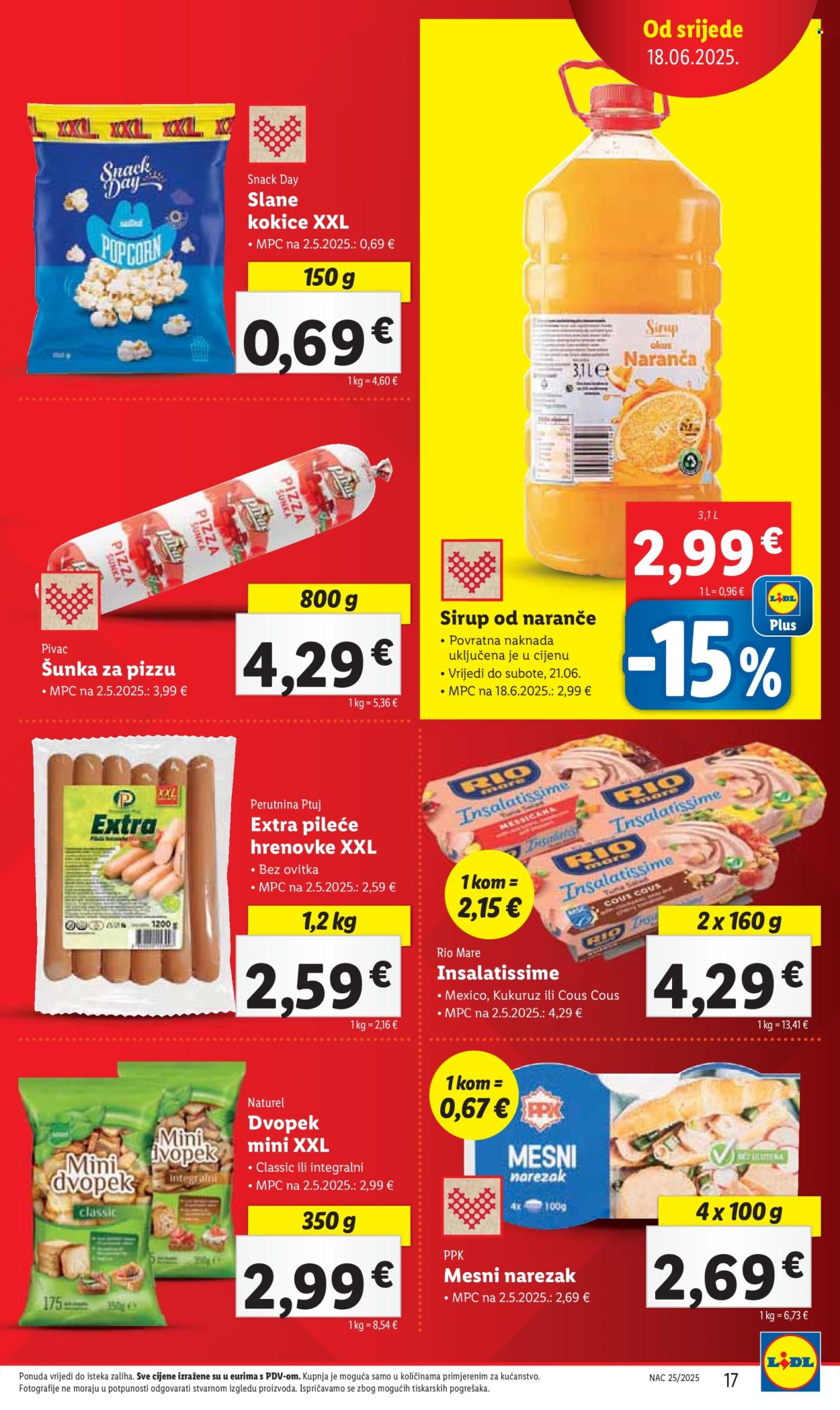 Lidl katalog - 18.06.2025. - 21.06.2025. Stranica 17