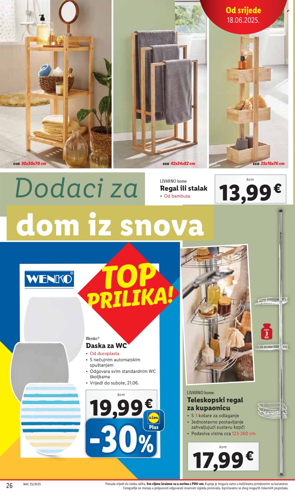 Lidl katalog - 18.06.2025. - 21.06.2025. Stranica 26