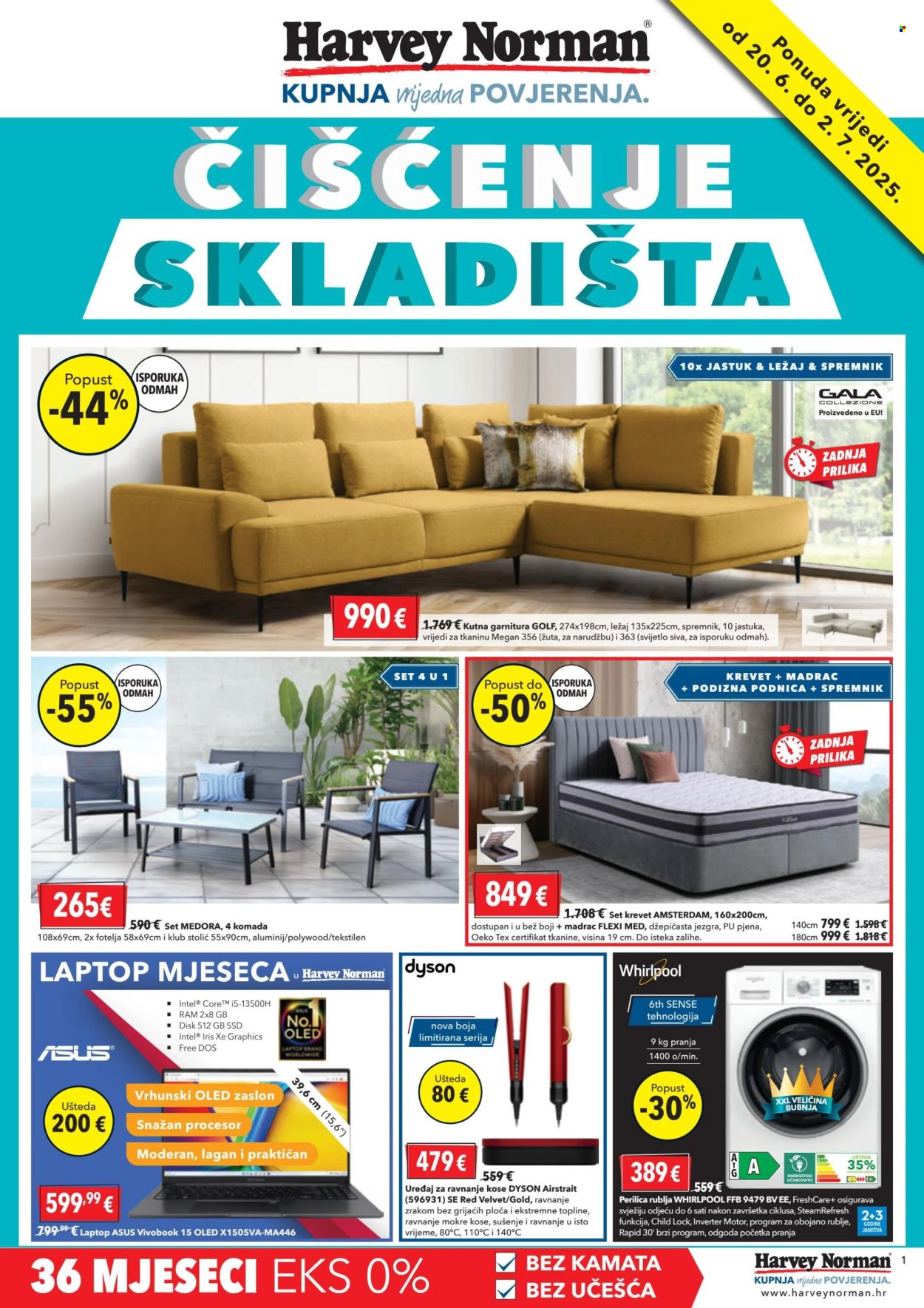Harvey Norman katalog - 20.06.2025. - 02.07.2025. Stranica 1