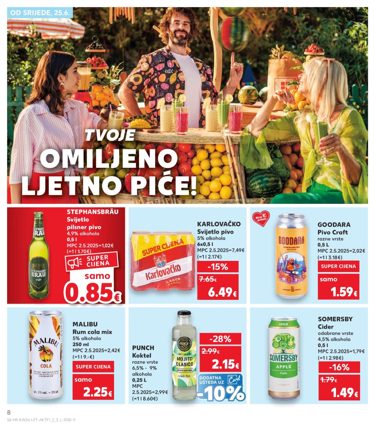 Kaufland katalog - 25.06.2025. - 01.07.2025. Stranica 8