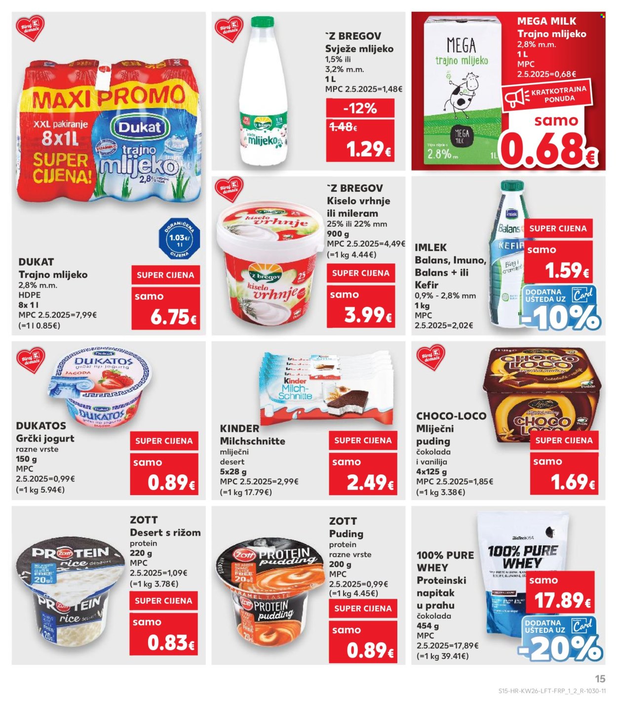 Kaufland katalog - 25.06.2025. - 01.07.2025. Stranica 15