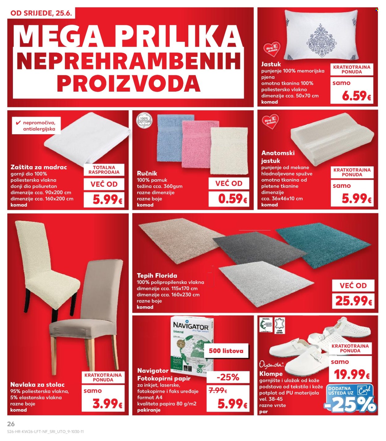 Kaufland katalog - 25.06.2025. - 01.07.2025. Stranica 26