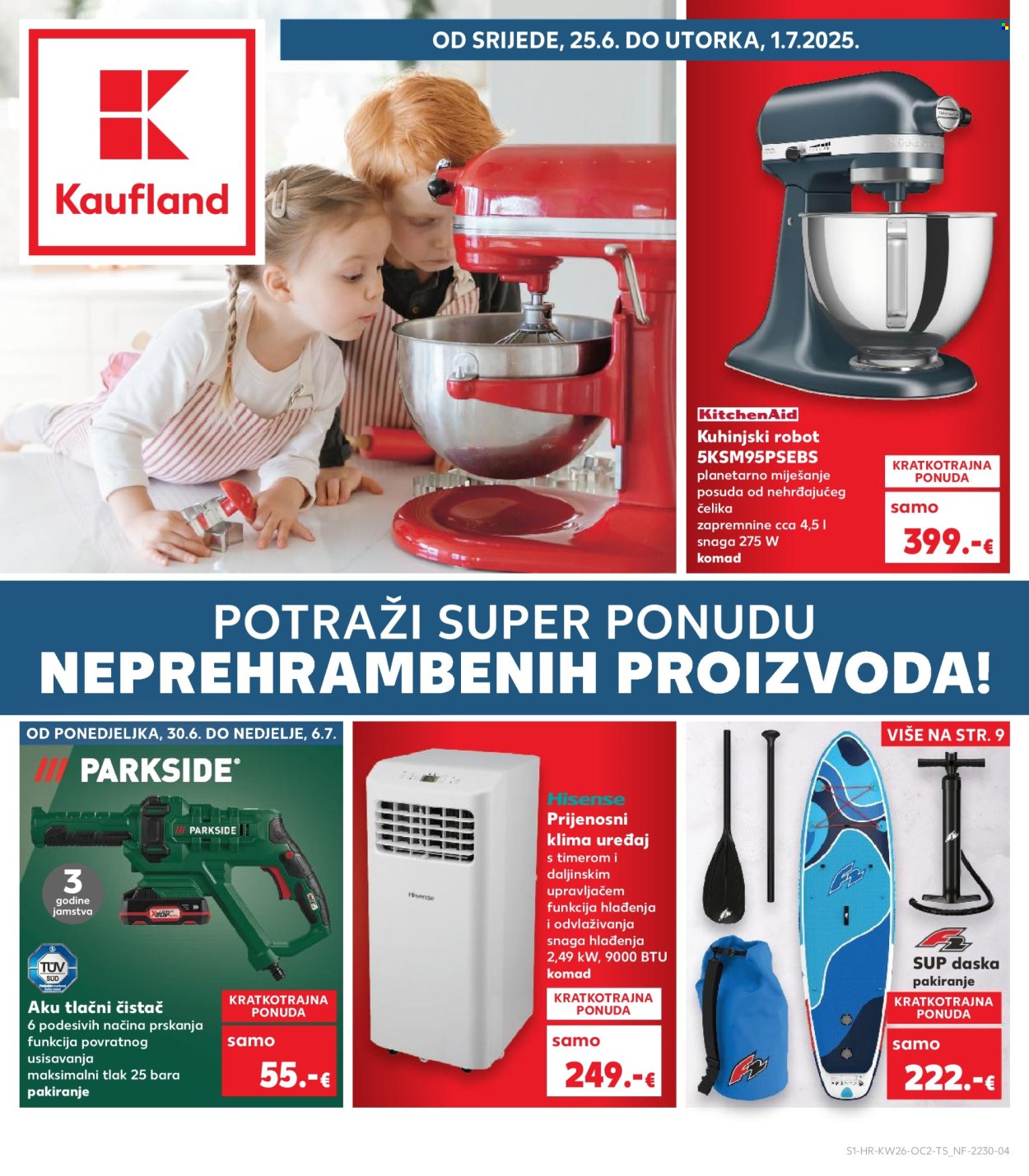Kaufland katalog - 25.06.2025. - 01.07.2025. Stranica 1