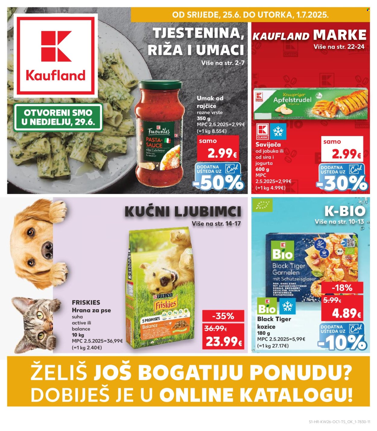 Kaufland katalog - 25.06.2025. - 01.07.2025. Stranica 1