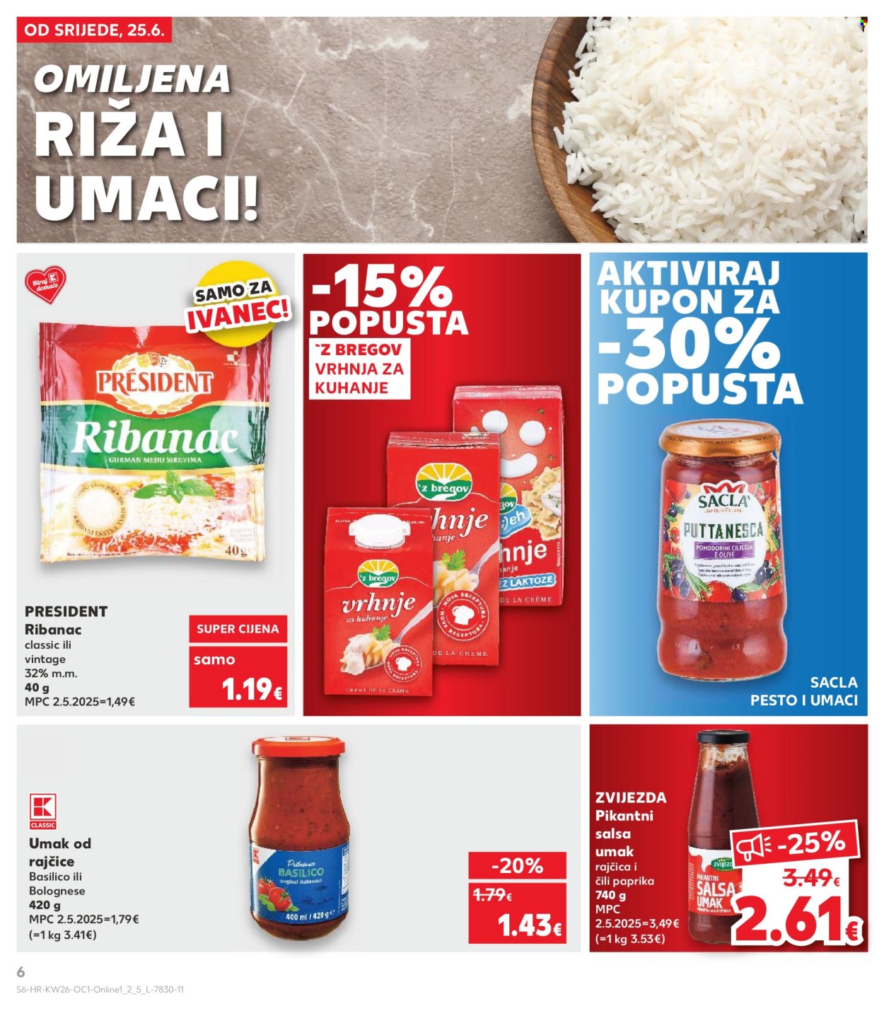 Kaufland katalog - 25.06.2025. - 01.07.2025. Stranica 6