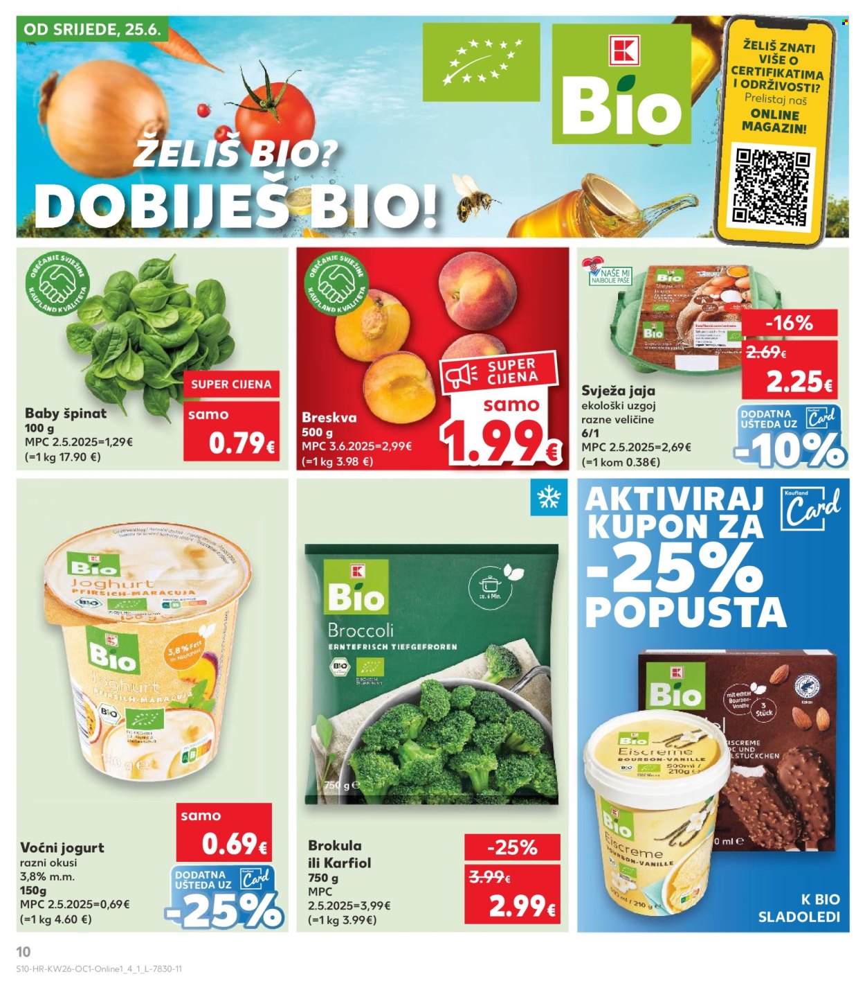 Kaufland katalog - 25.06.2025. - 01.07.2025. Stranica 10
