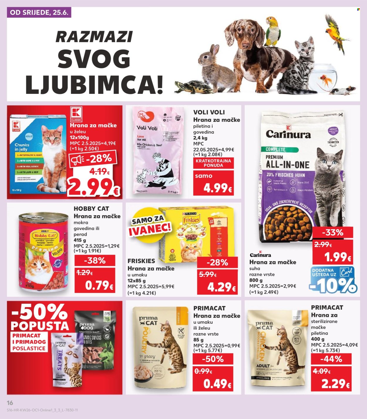 Kaufland katalog - 25.06.2025. - 01.07.2025. Stranica 16