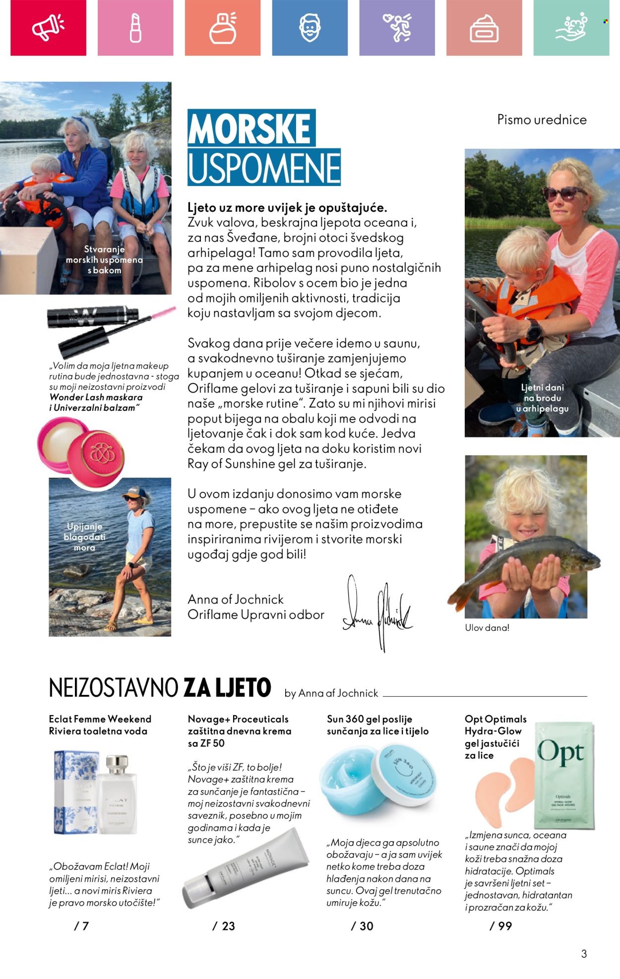 Oriflame katalog - 22.06.2025. - 12.07.2025. Stranica 3