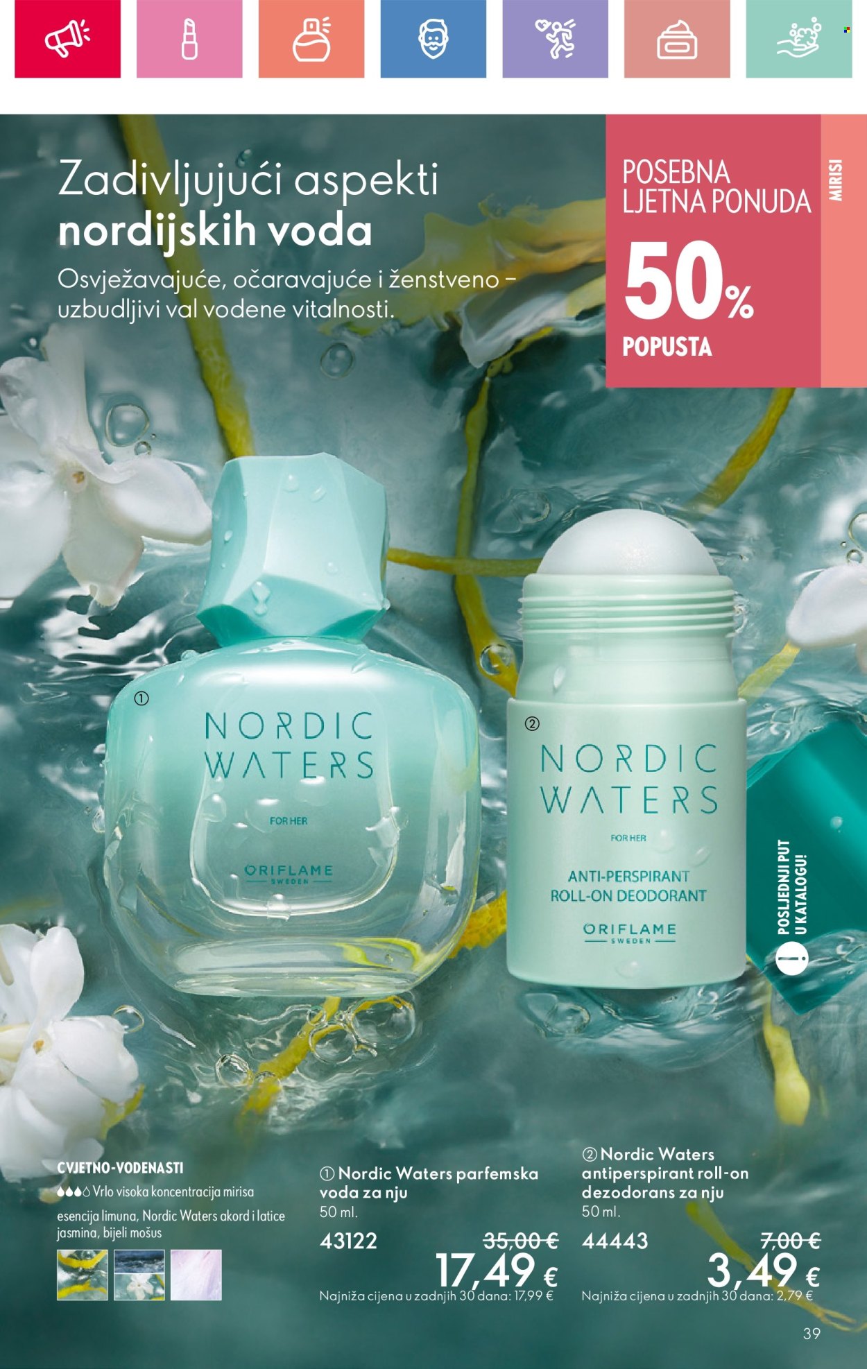 Oriflame katalog - 22.06.2025. - 12.07.2025. Stranica 39
