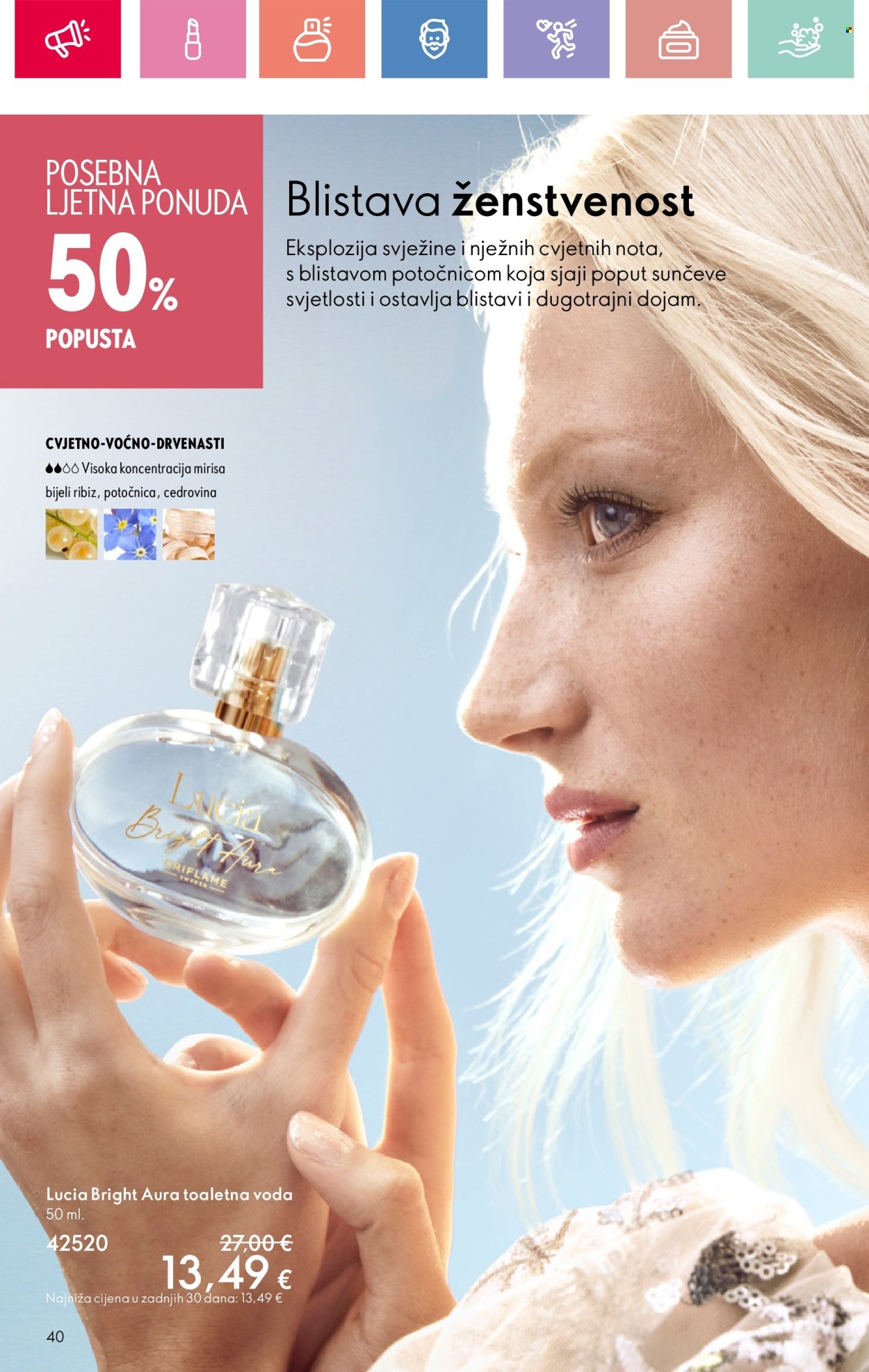 Oriflame katalog - 22.06.2025. - 12.07.2025. Stranica 40