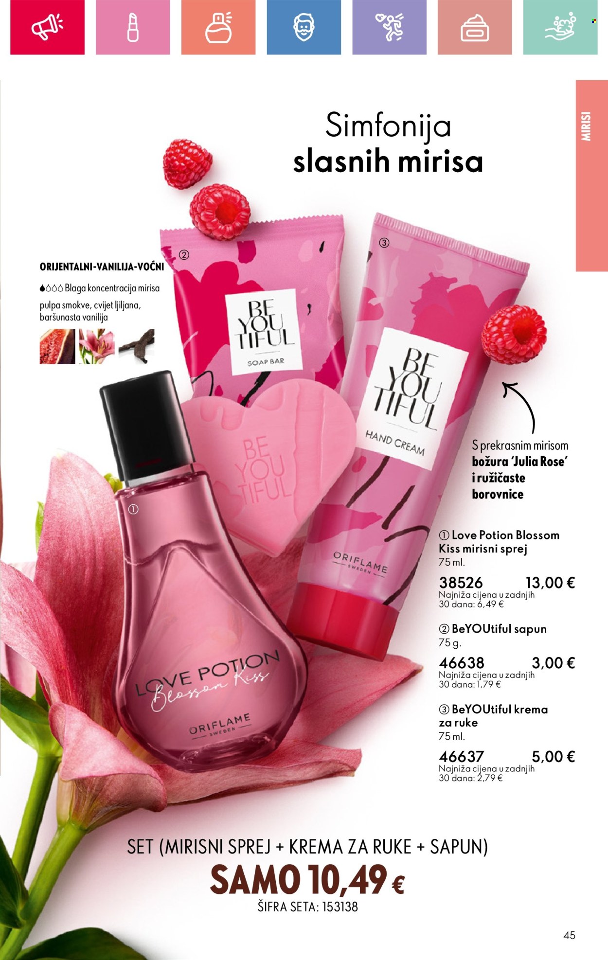 Oriflame katalog - 22.06.2025. - 12.07.2025. Stranica 45