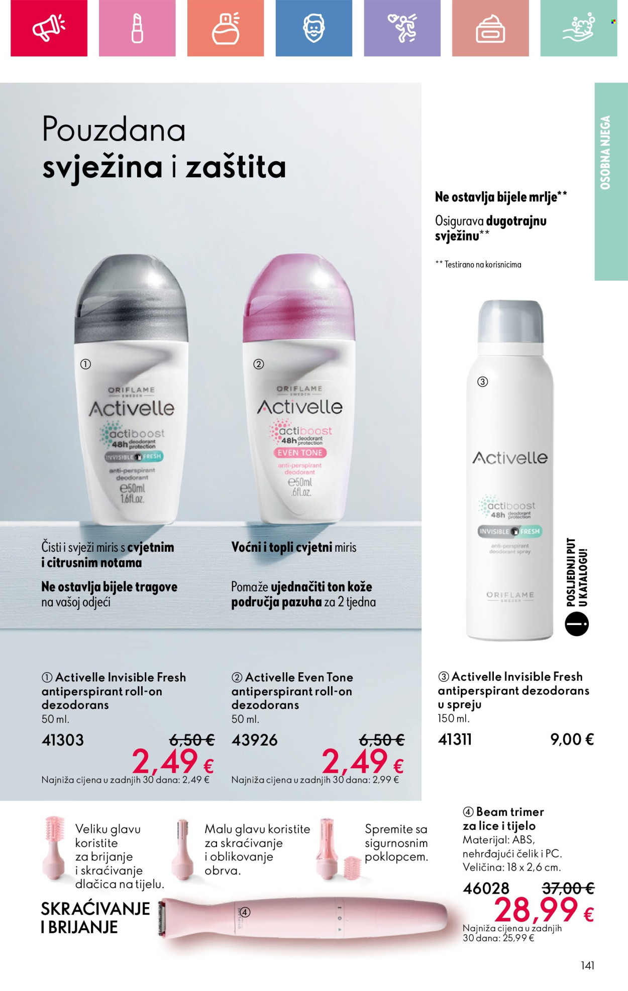Oriflame katalog - 22.06.2025. - 12.07.2025. Stranica 141