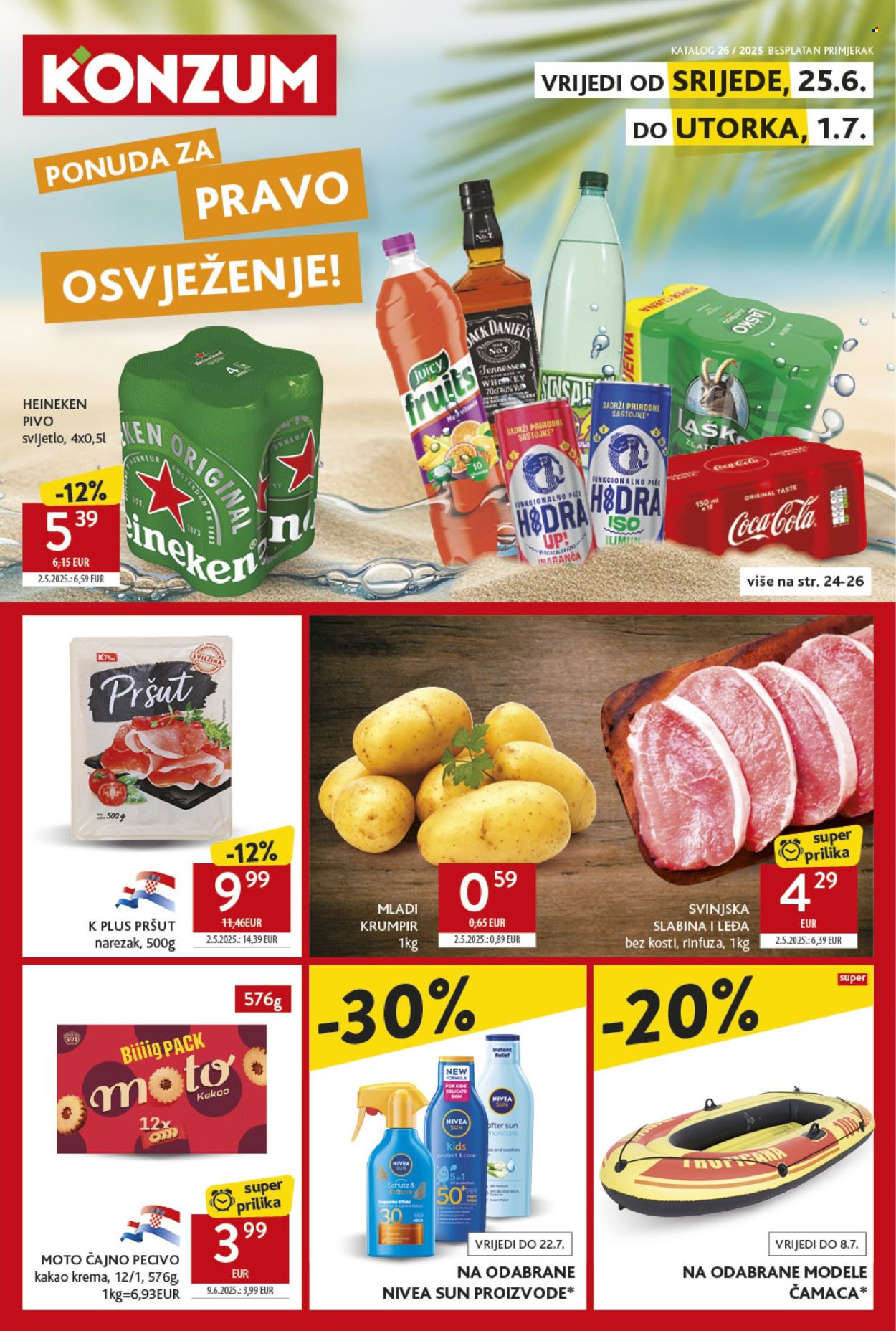 Konzum katalog - 25.06.2025. - 01.07.2025. Stranica 1