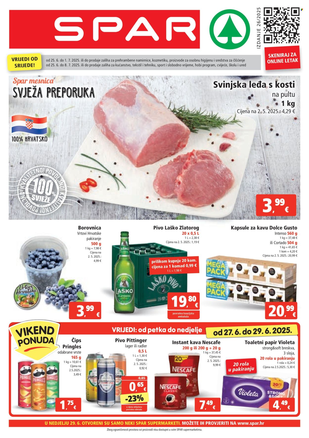 SPAR katalog - 25.06.2025. - 01.07.2025. Stranica 1
