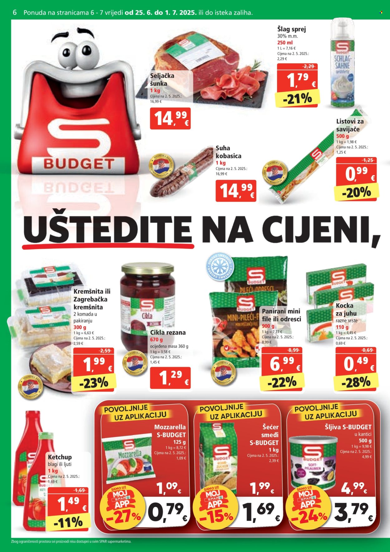 SPAR katalog - 25.06.2025. - 01.07.2025. Stranica 6