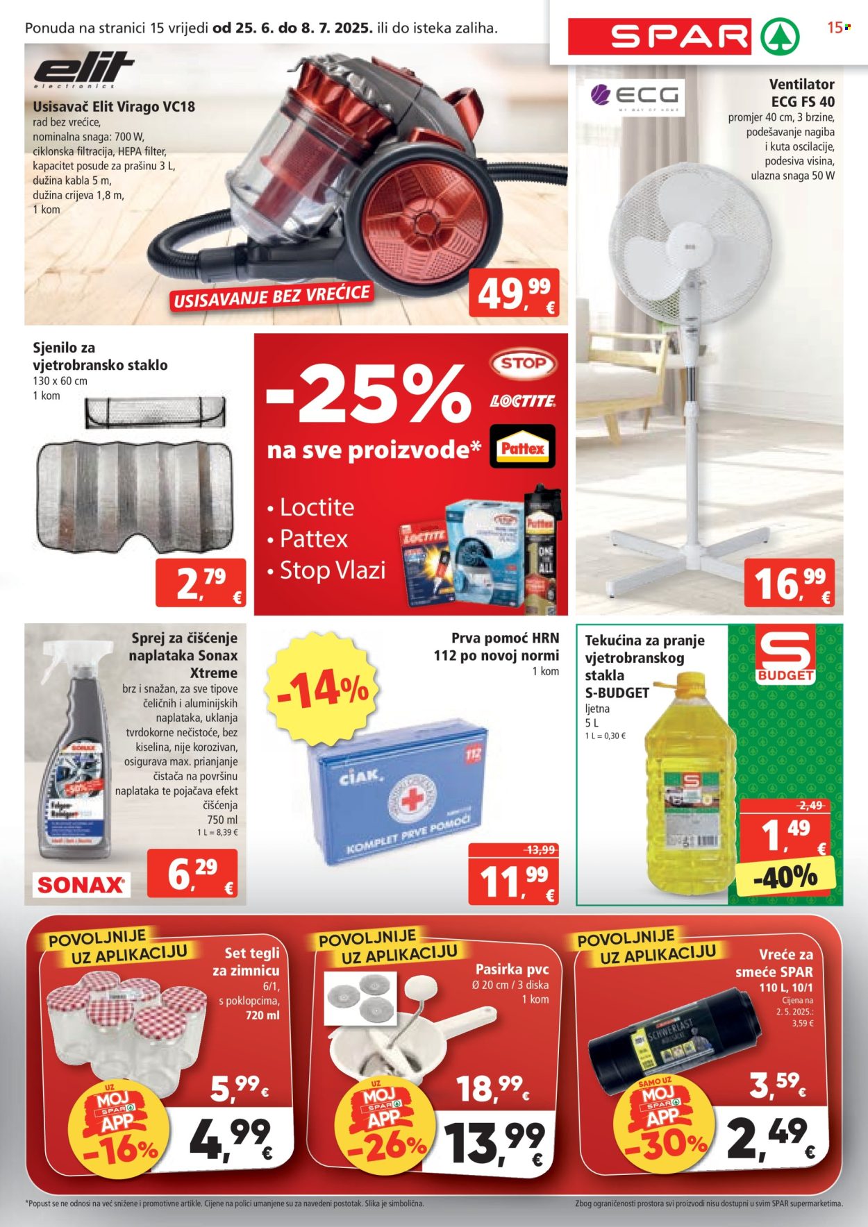 SPAR katalog - 25.06.2025. - 01.07.2025. Stranica 15