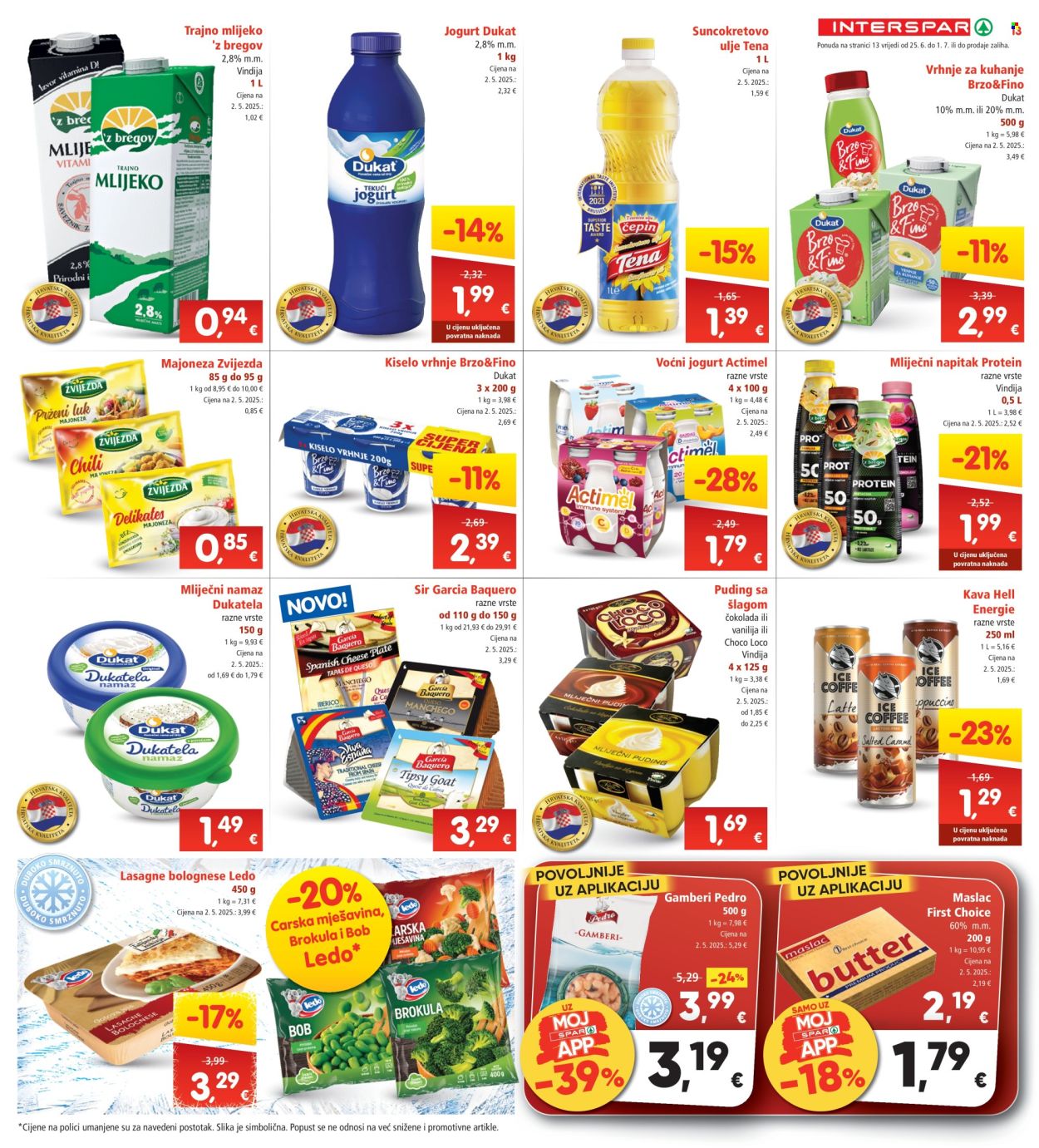 INTERSPAR katalog - 25.06.2025. - 01.07.2025. Stranica 13