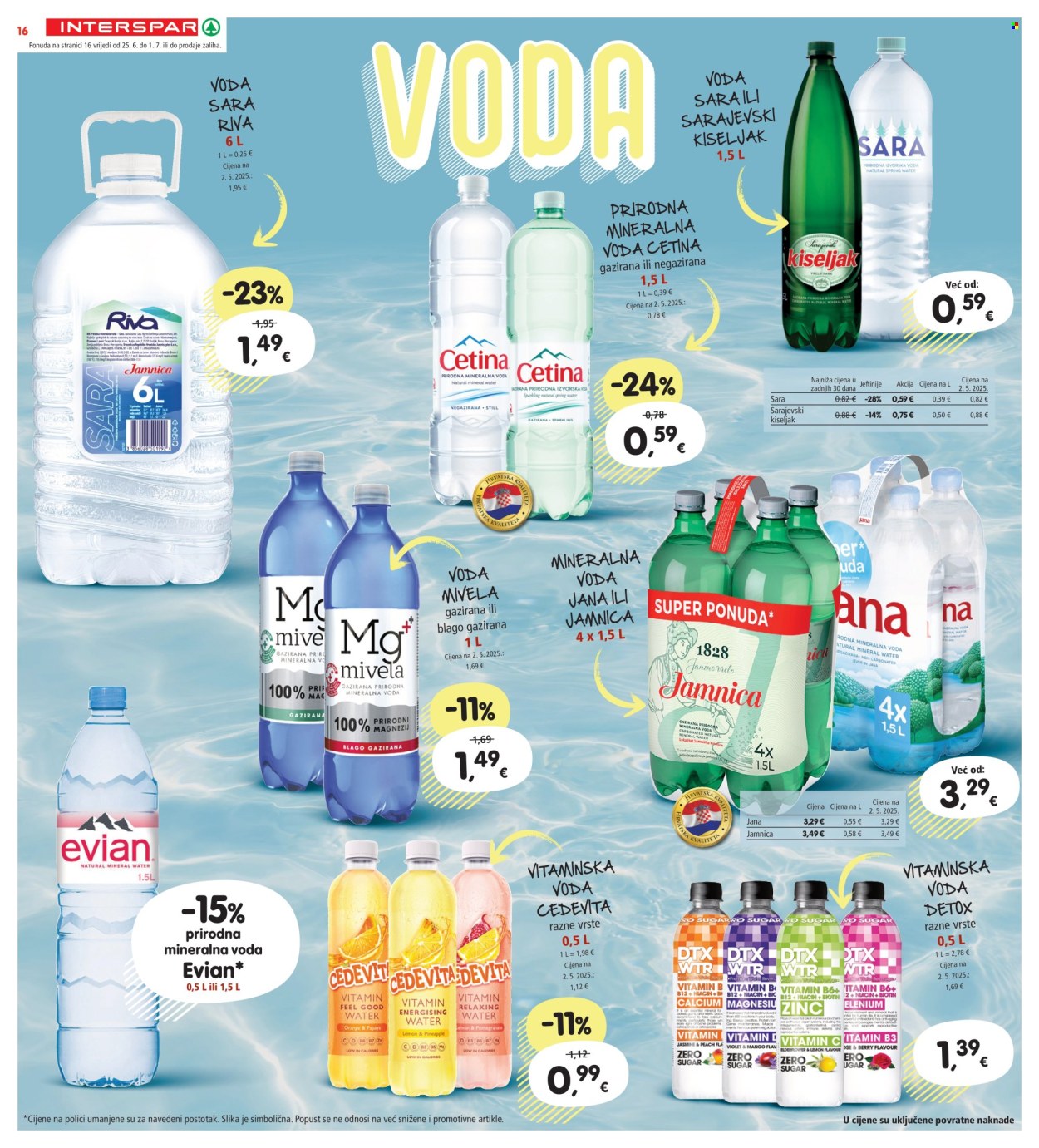 INTERSPAR katalog - 25.06.2025. - 01.07.2025. Stranica 16