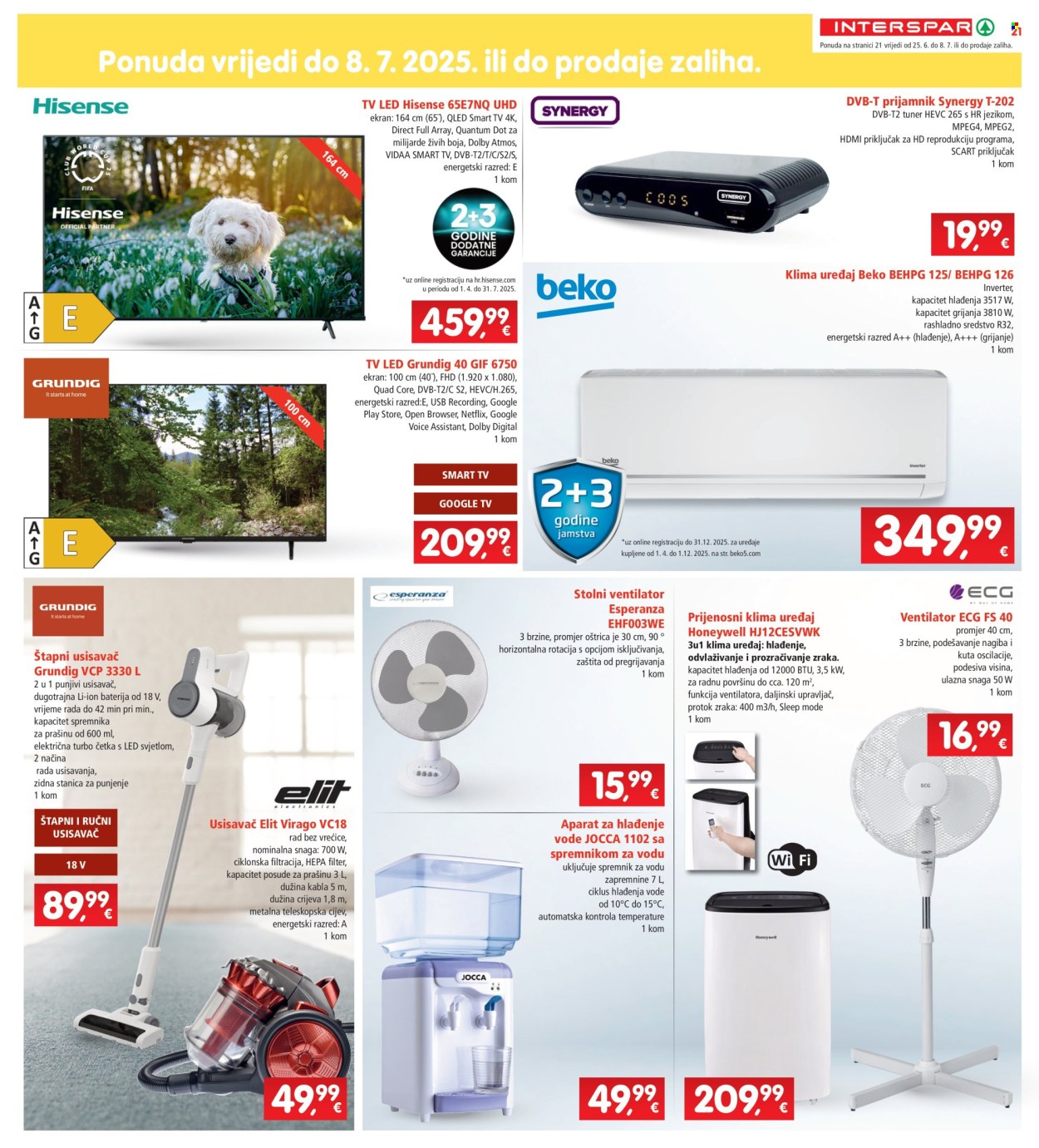 INTERSPAR katalog - 25.06.2025. - 01.07.2025. Stranica 21