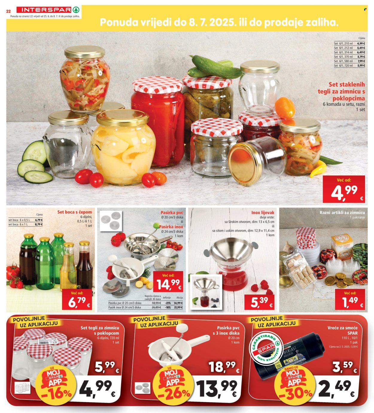 INTERSPAR katalog - 25.06.2025. - 01.07.2025. Stranica 22