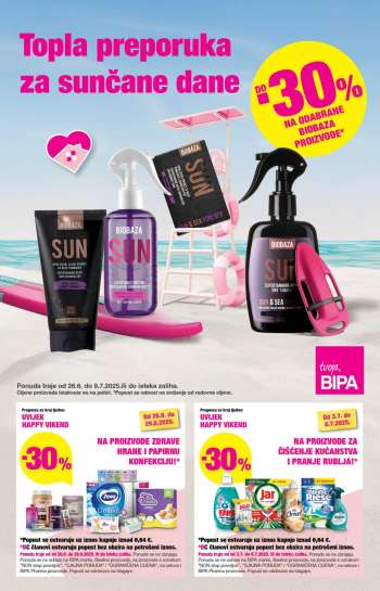 Bipa katalog - 26.06.2025. - 09.07.2025.