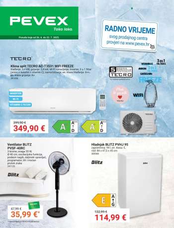 Pevex katalog - 26.06.2025. - 22.07.2025.