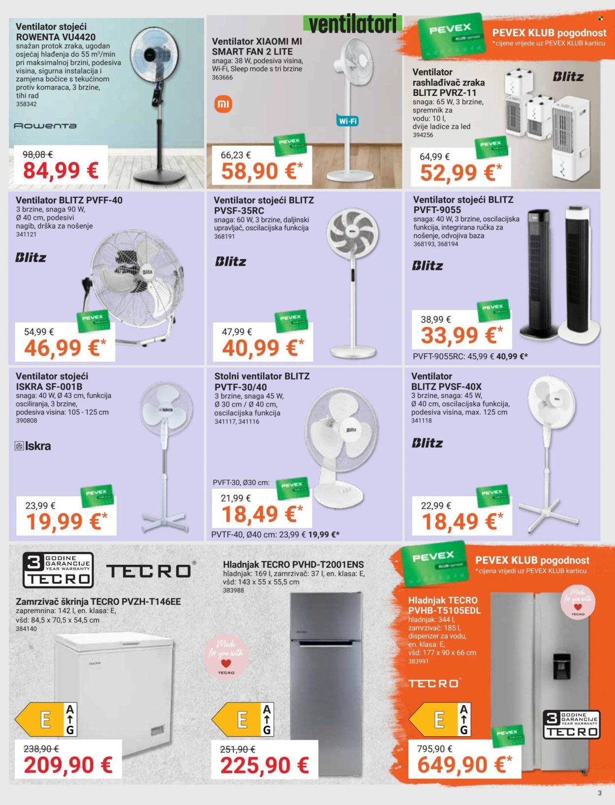 Pevex katalog - 26.06.2025. - 22.07.2025. Stranica 3