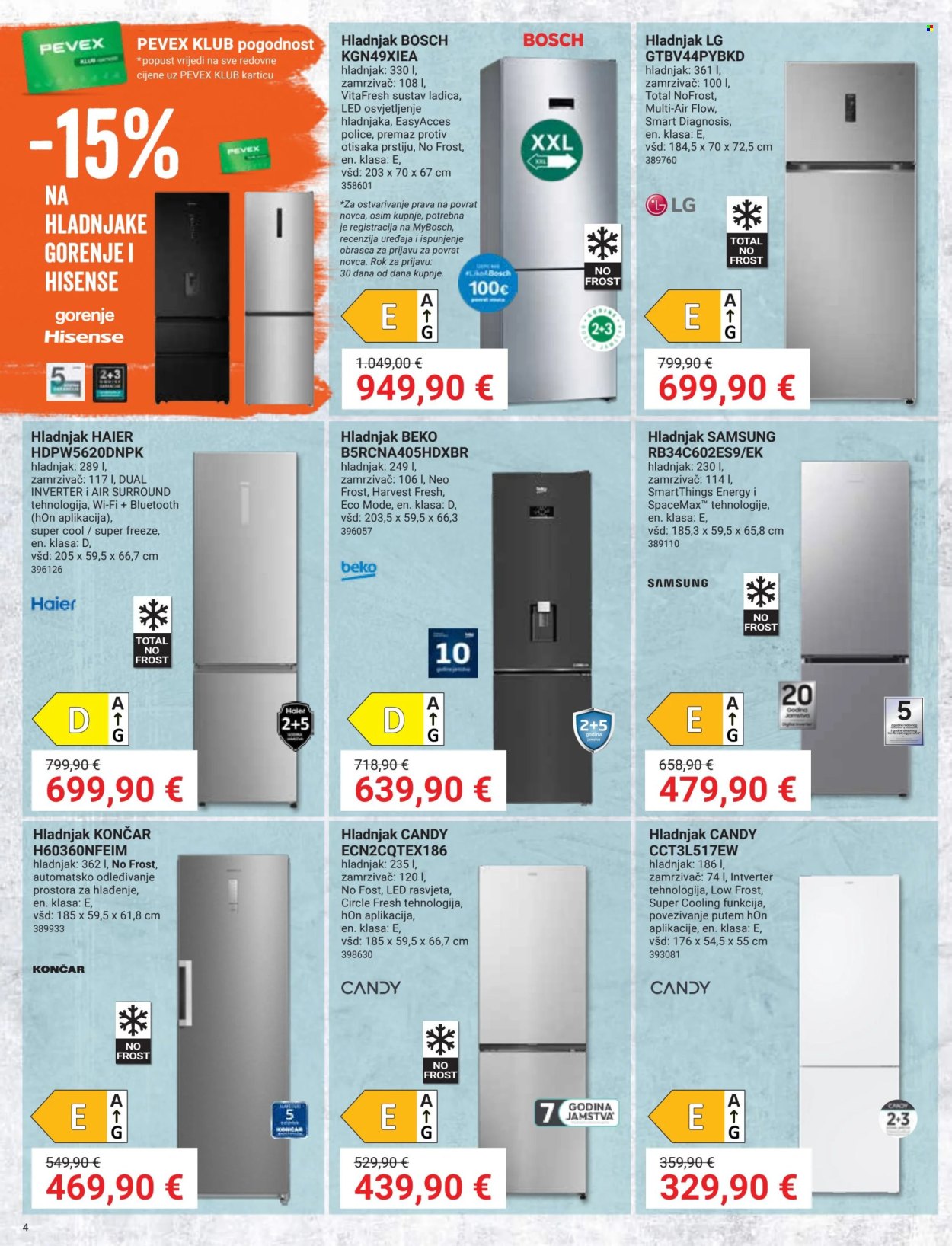 Pevex katalog - 26.06.2025. - 22.07.2025. Stranica 4
