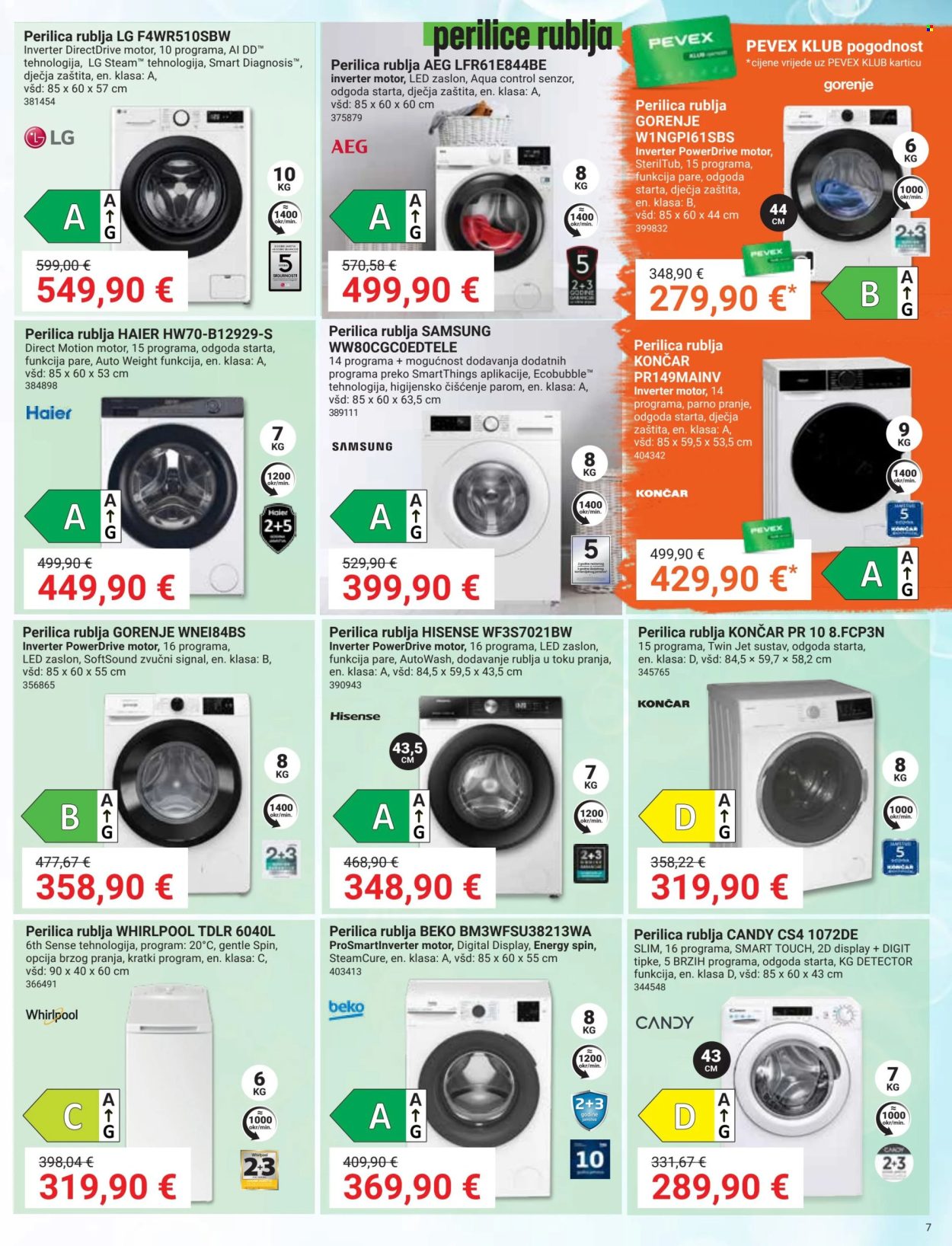 Pevex katalog - 26.06.2025. - 22.07.2025. Stranica 7