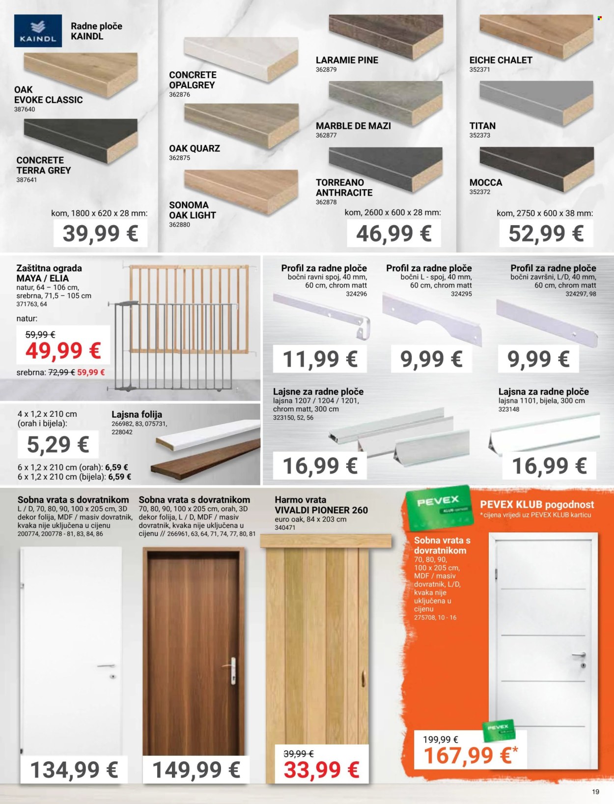 Pevex katalog - 26.06.2025. - 22.07.2025. Stranica 19