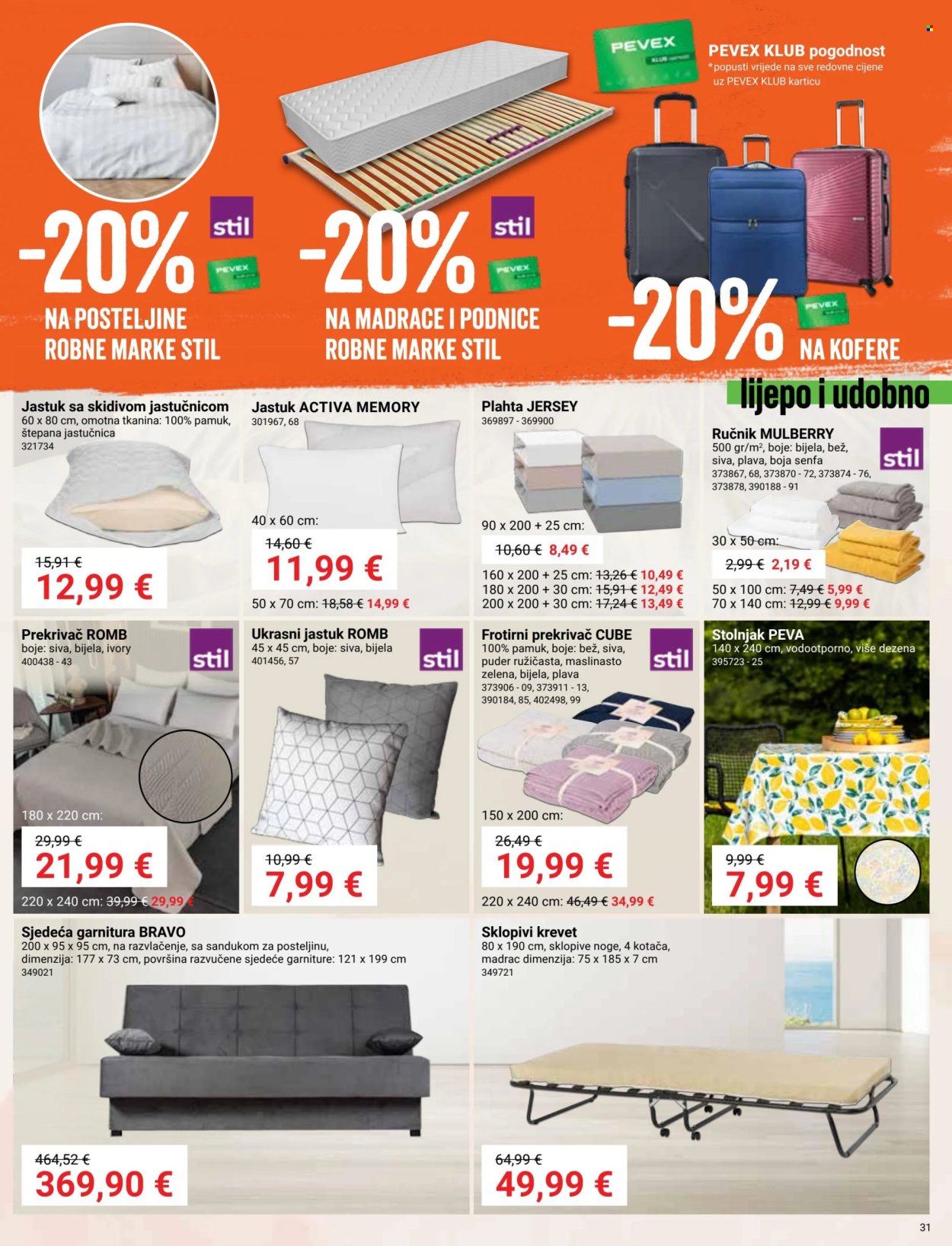 Pevex katalog - 26.06.2025. - 22.07.2025. Stranica 31