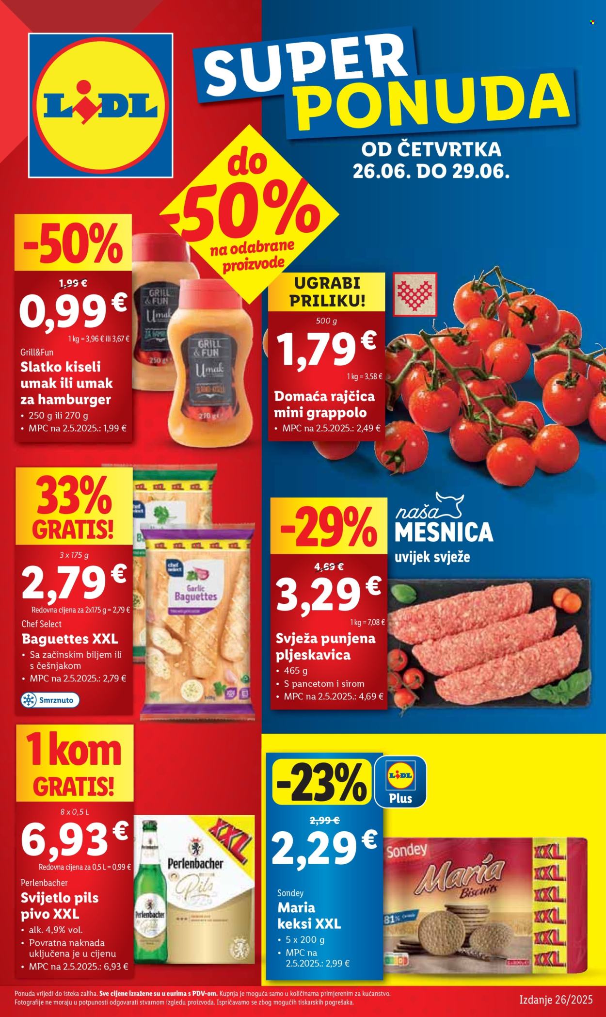 Lidl katalog - 26.06.2025. - 29.06.2025. Stranica 1