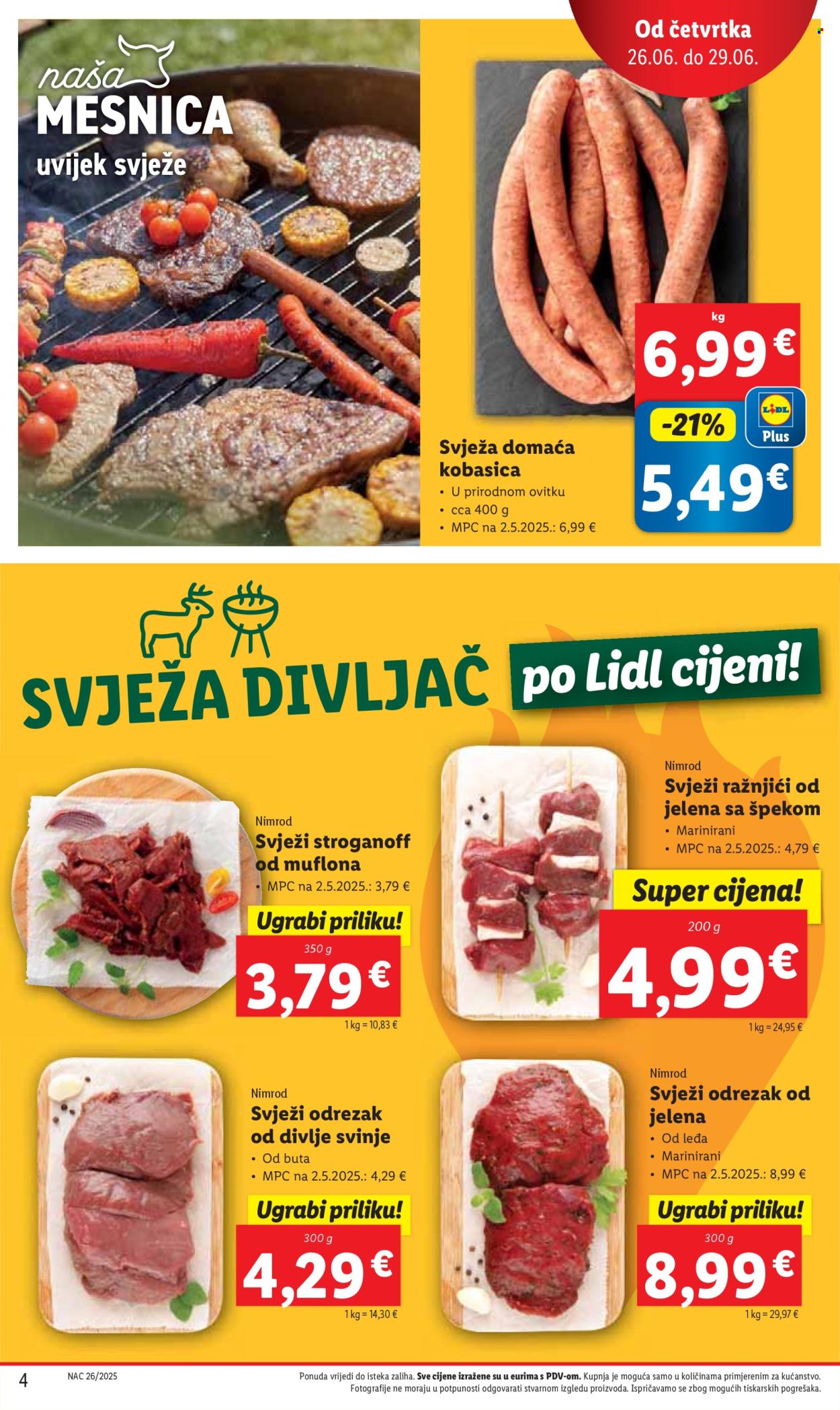 Lidl katalog - 26.06.2025. - 29.06.2025. Stranica 4