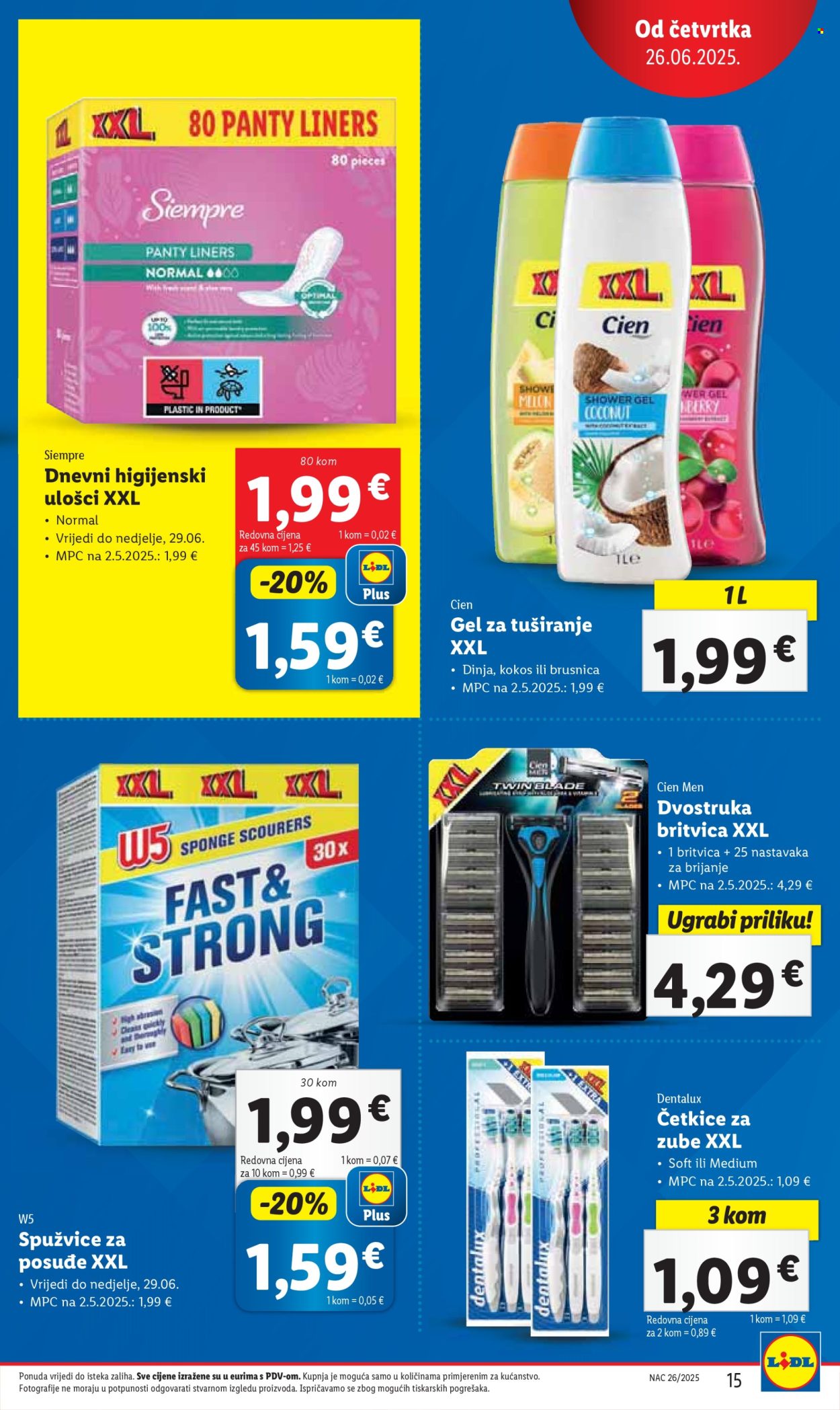 Lidl katalog - 26.06.2025. - 29.06.2025. Stranica 15