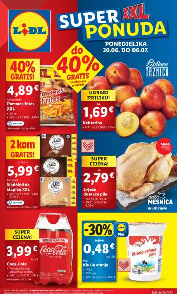 Lidl katalog - 30.06.2025. - 06.07.2025.