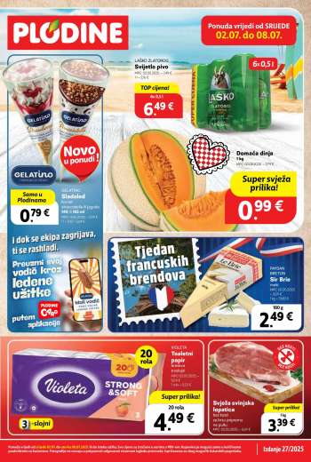 Plodine katalog - 02.07.2025. - 08.07.2025.