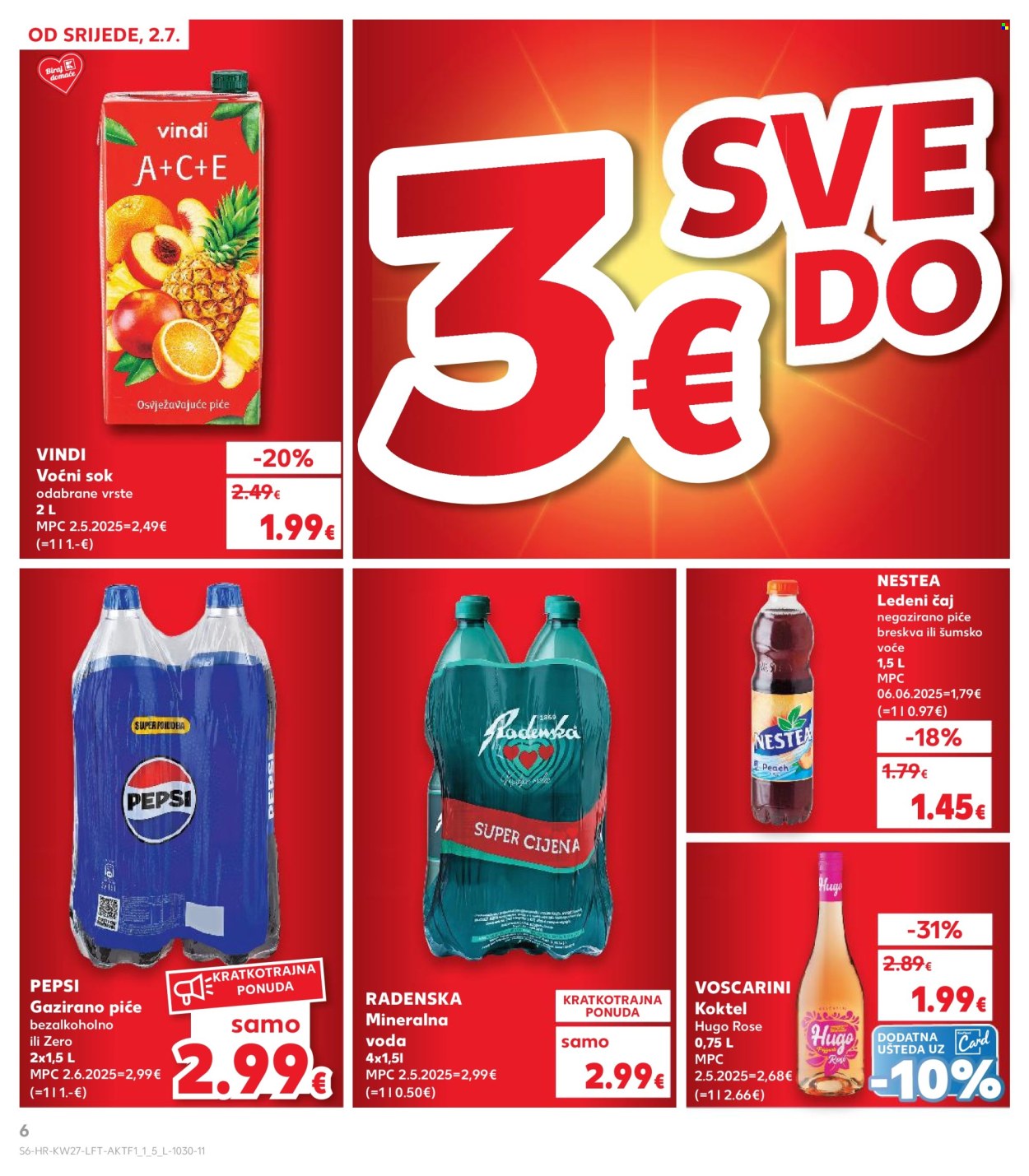 Kaufland katalog - 02.07.2025. - 08.07.2025. Stranica 6