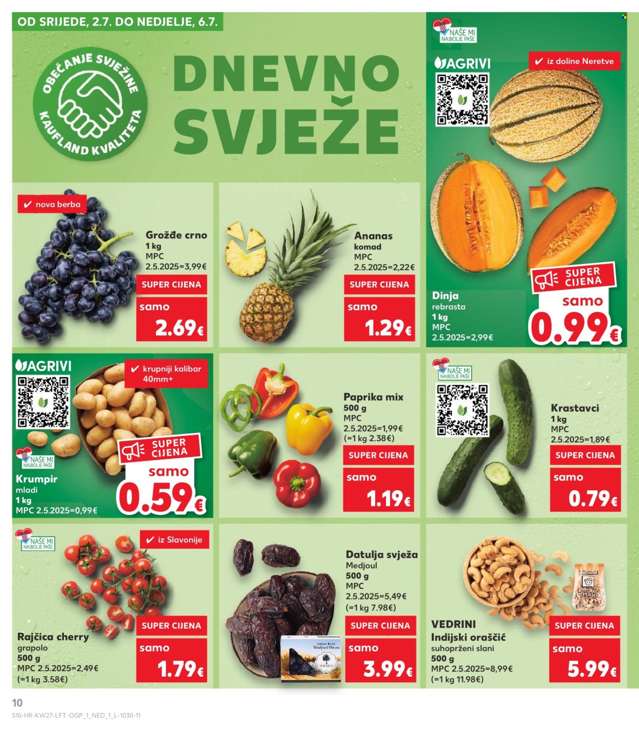 Kaufland katalog - 02.07.2025. - 08.07.2025. Stranica 10