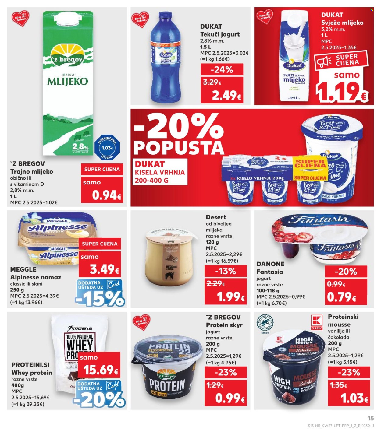 Kaufland katalog - 02.07.2025. - 08.07.2025. Stranica 15