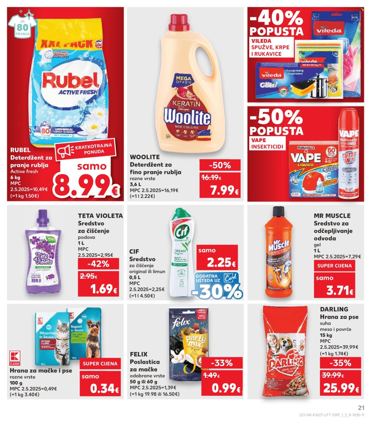 Kaufland katalog - 02.07.2025. - 08.07.2025. Stranica 21