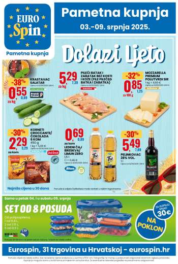 Eurospin katalog - 03.07.2025. - 09.07.2025.