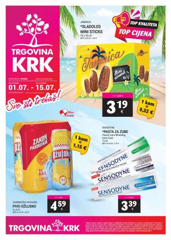 Trgovina KRK katalog - 01.07.2025. - 15.07.2025.